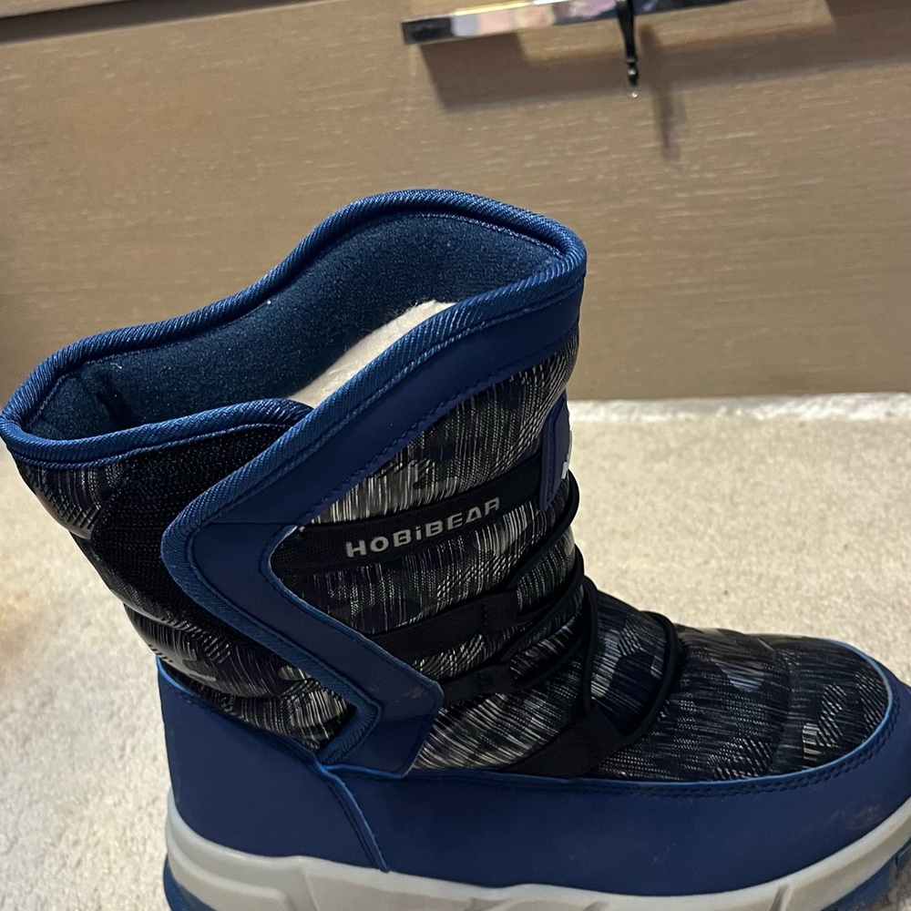 Hobibear Kids Blue Snow Boots